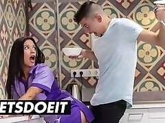 I washed my big tits with a rubber dick  BIG TITS PORN